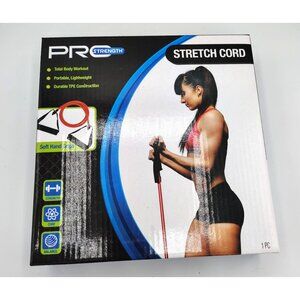 Pro Strength Stretch Cord Total Body Workout Lightweight Portable Durable Core